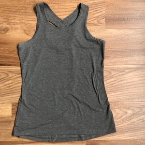 Gray Athletic Top